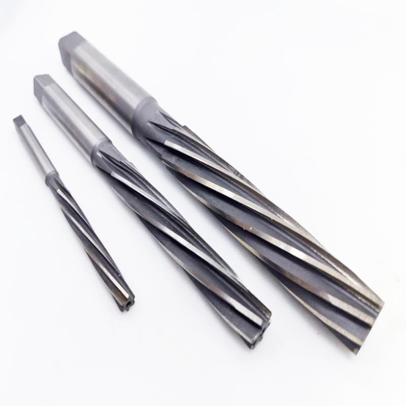 HSS Hand Reamer Spiral W4241 High-Speed Steel Straight Shank Spiral Reamer Manual Square Head 3-20H7H8 Manufacturer