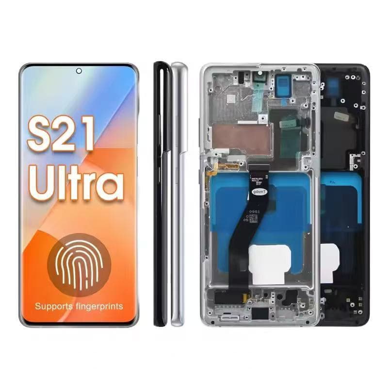 Samsung S21 Ultra SM-G998 OLED Liquid Crystal Display Screen Assembly Compatible with Samsung S21 Ultra SM-G998F SM-G998P