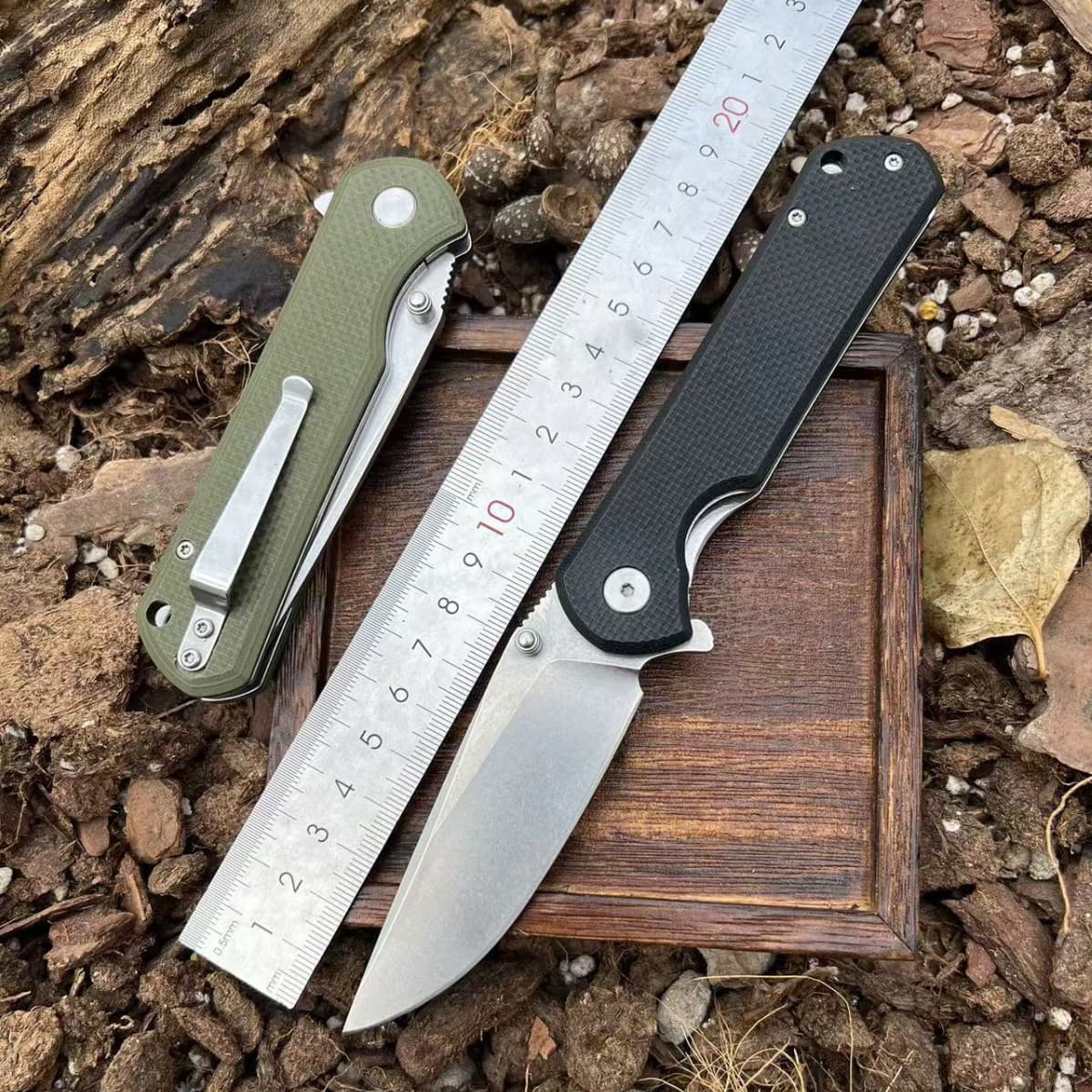 New Outdoor Folding Knife G10 Handle Wilderness Survival Knife Portable Pocket Knife Camping Survival Fruit Knife