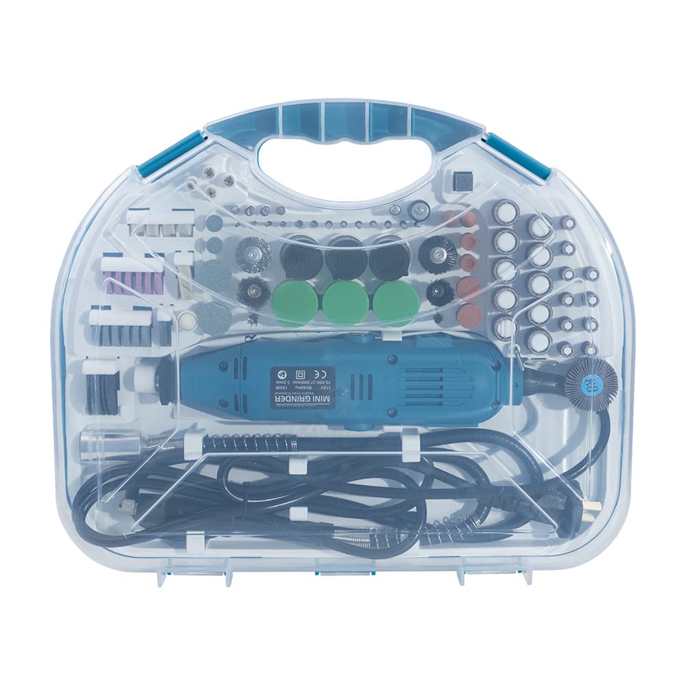 Cross-border 211-piece Electric Grinding Set with Grinding Heads, Polisher, Mini Straight Grinder, and Cutter