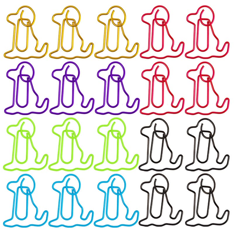 Colorful Hot-Selling Special-Shaped Paper Clips Metal Paper Clips Cute Cartoon Paper Clips Creative Paper Clips Wholesale