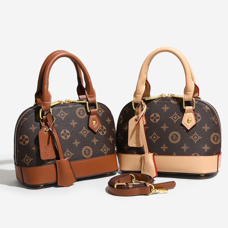 2026 New Style Premium Shoulder Bag for Women, Fashionable Versatile Light Luxury Handbag, Commuter Large Capacity Monogram Shell Bag