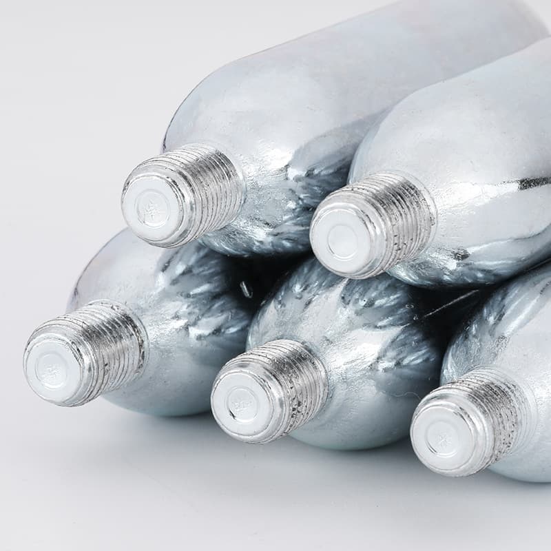 16g CO2 Small Cylinder for Bicycle Tire Quick Inflation Portable High-Pressure Gas Cylinder
