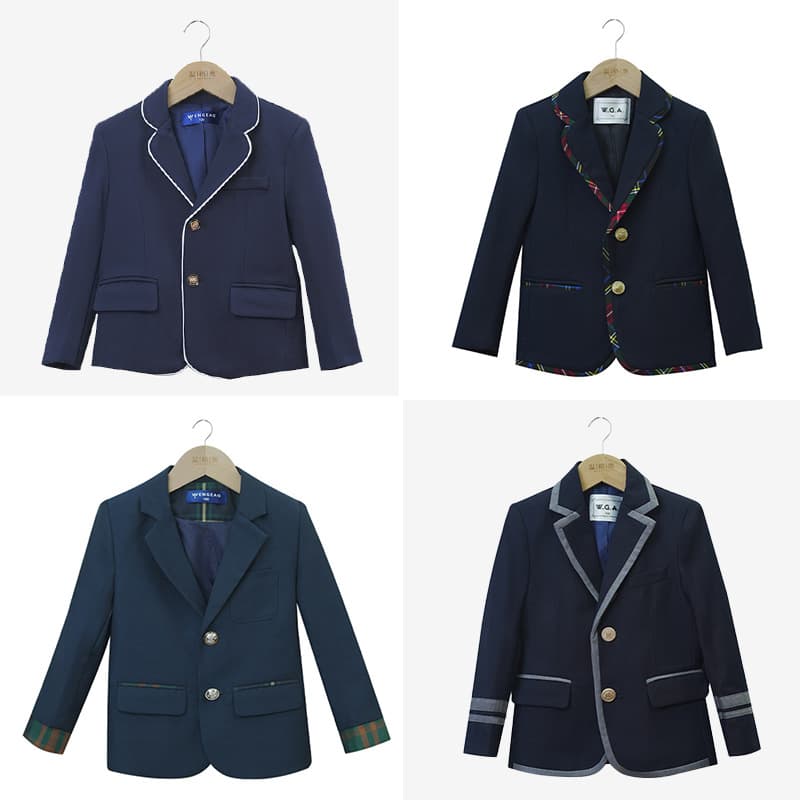 School Uniform Blazer Jacket, College Style, Factory Direct, Drop Shipping, Primary School Student Uniform, Kindergarten Uniform