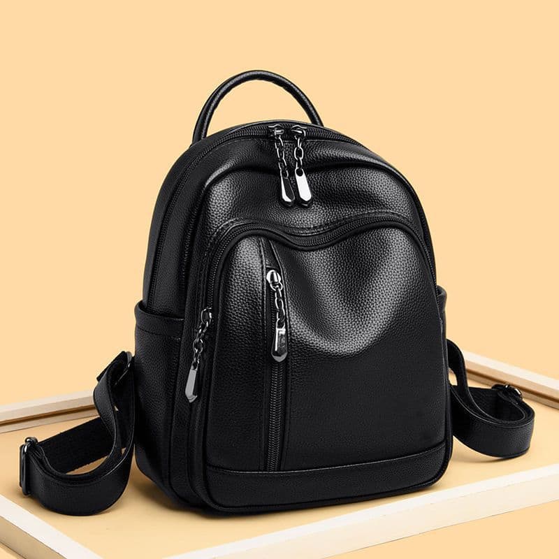 New women's fashionable Korean style backpack, versatile, large capacity, travel, student, lightweight small backpack, wholesale.