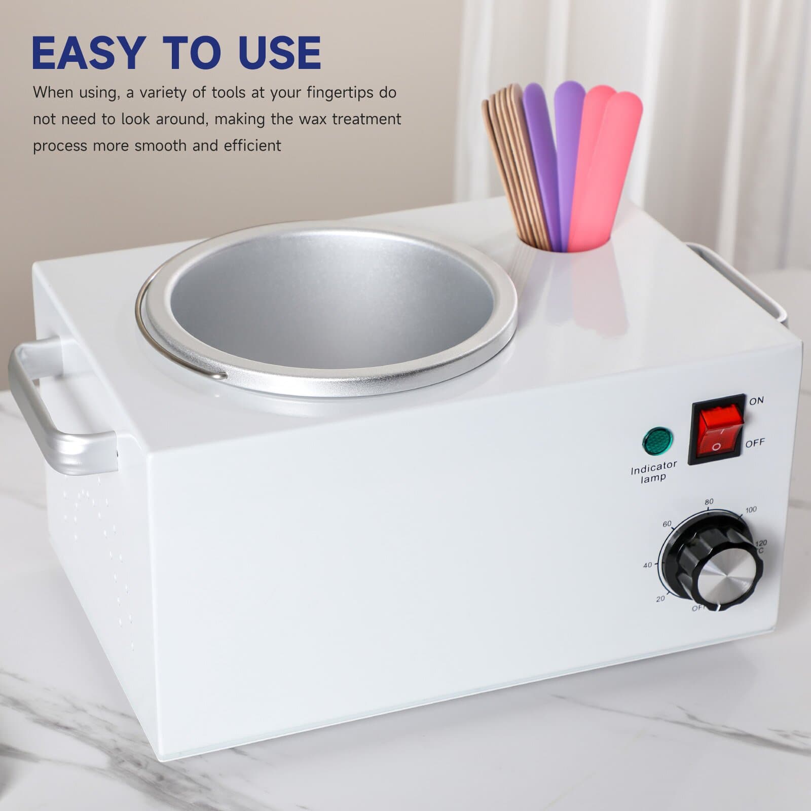 2.5L Factory Direct Supply Wax Melter Honey Wax Heater Wax Therapy Machine Hair Removal Wax Machine Beauty Salon Professional Hot Wax Machine