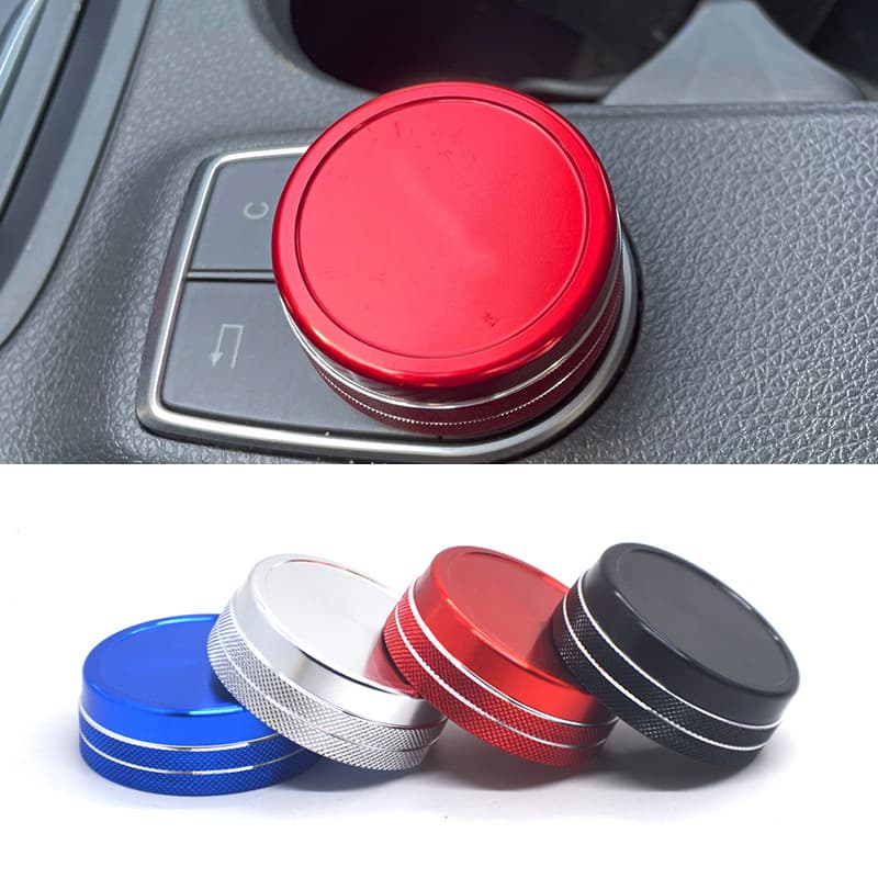 For Mercedes-Benz A B E Class GLC GLA GLK GLE ML GL Center Console Multimedia Knob Decorative Cover