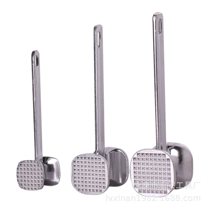 Small/medium/large aluminum alloy meat hammer, tenderizing hammer, export meat hammer, customizable tenderizing hammer, steak hammer