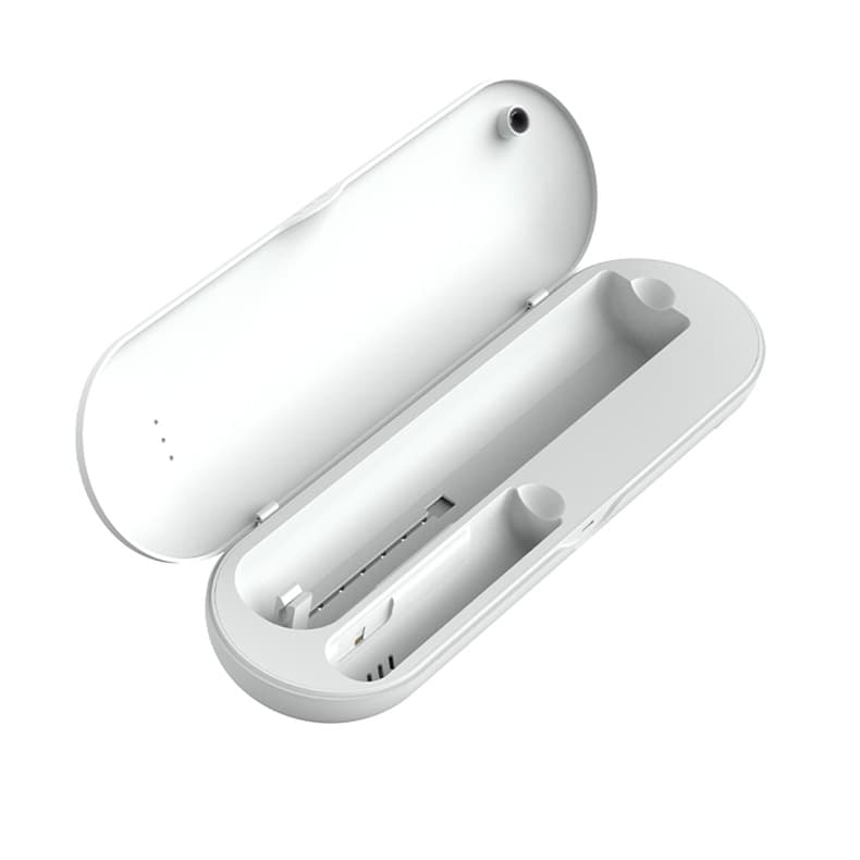 2025 New Portable Electric Toothbrush Case with 2 UV-Compatible Heads for Travel