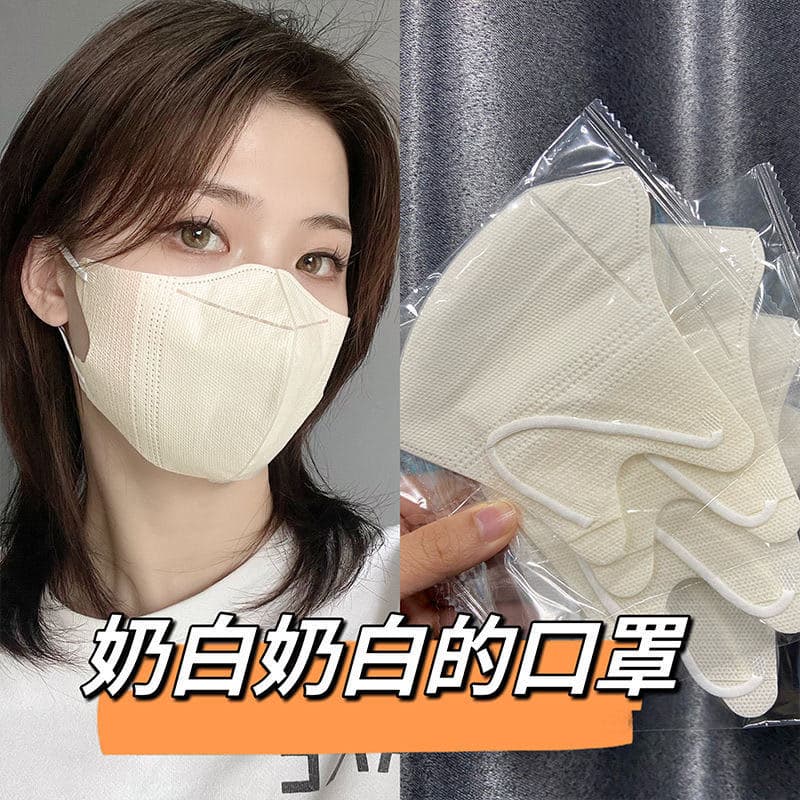 3D Thin Mask Disposable Men Women High Appearance Breathable Face Slimming New Morandi Independent Packaging