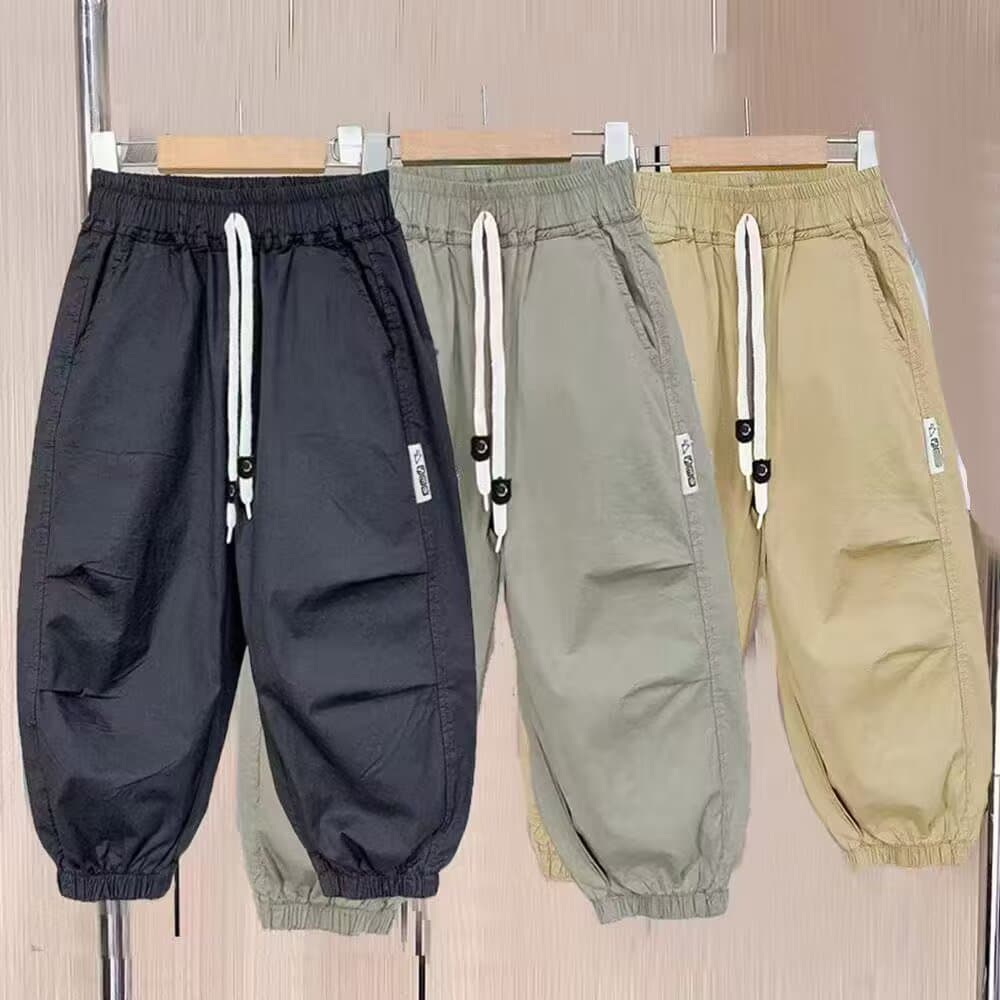 Boys' Summer Pants, Children's Mosquito-Repellent Pants, 2025 New Style, Mid-Large Kids' Summer Quick-Dry Sports Pants, Thin and Trendy