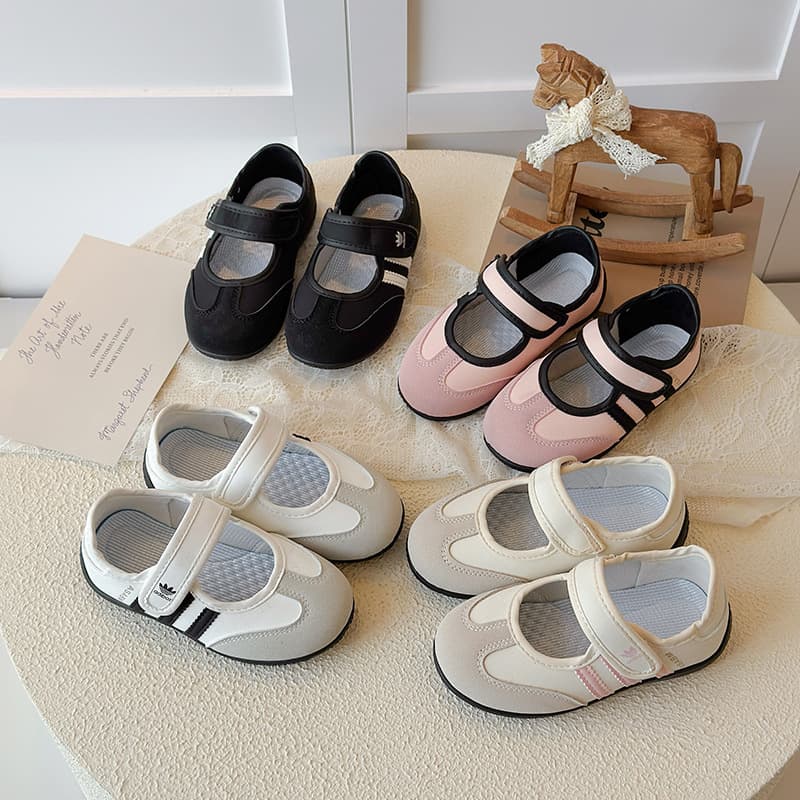 Girls Leather Shoes 2026 Spring New Style Children Shoes Soft Sole Baby Shoes Toddler Shoes