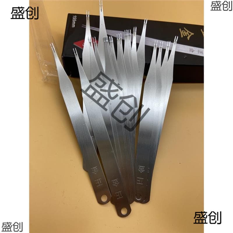Shoe factory V-shaped hand push knife trimming fork knife, shoe lining scraper, sole inner and outer burr trimming shoe material hardware special tool