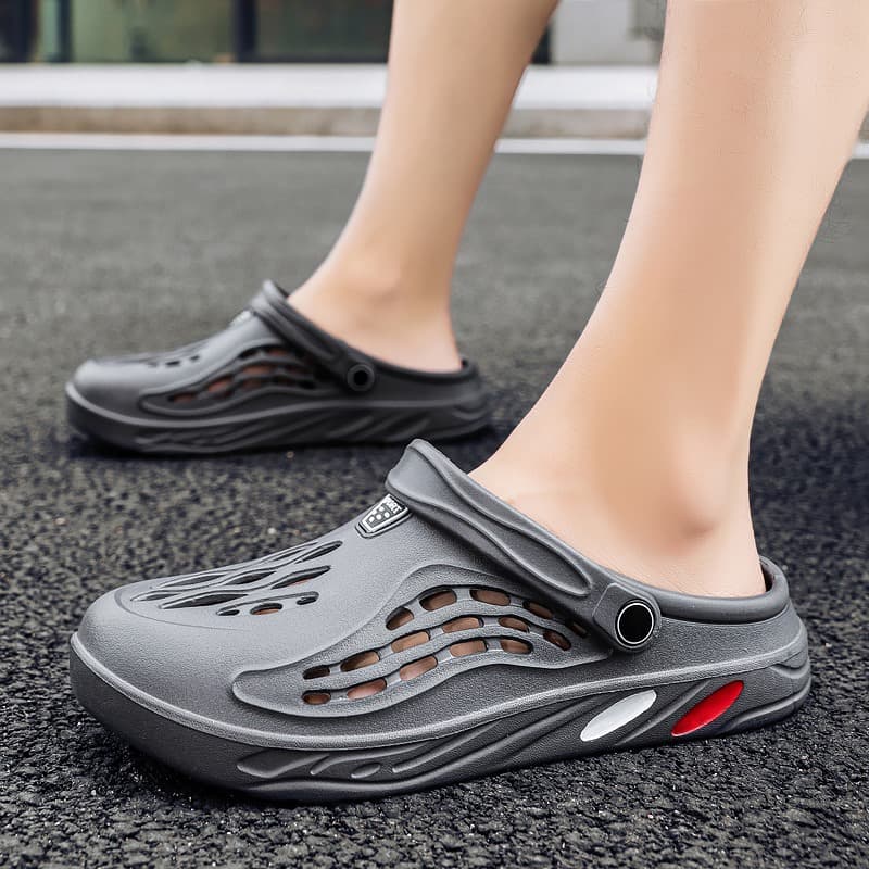 Plus Size 4849 Summer Men's Beach Shoes, Men's Shoes, Big Hole Slippers, Casual Outdoor Summer Sandals for Men