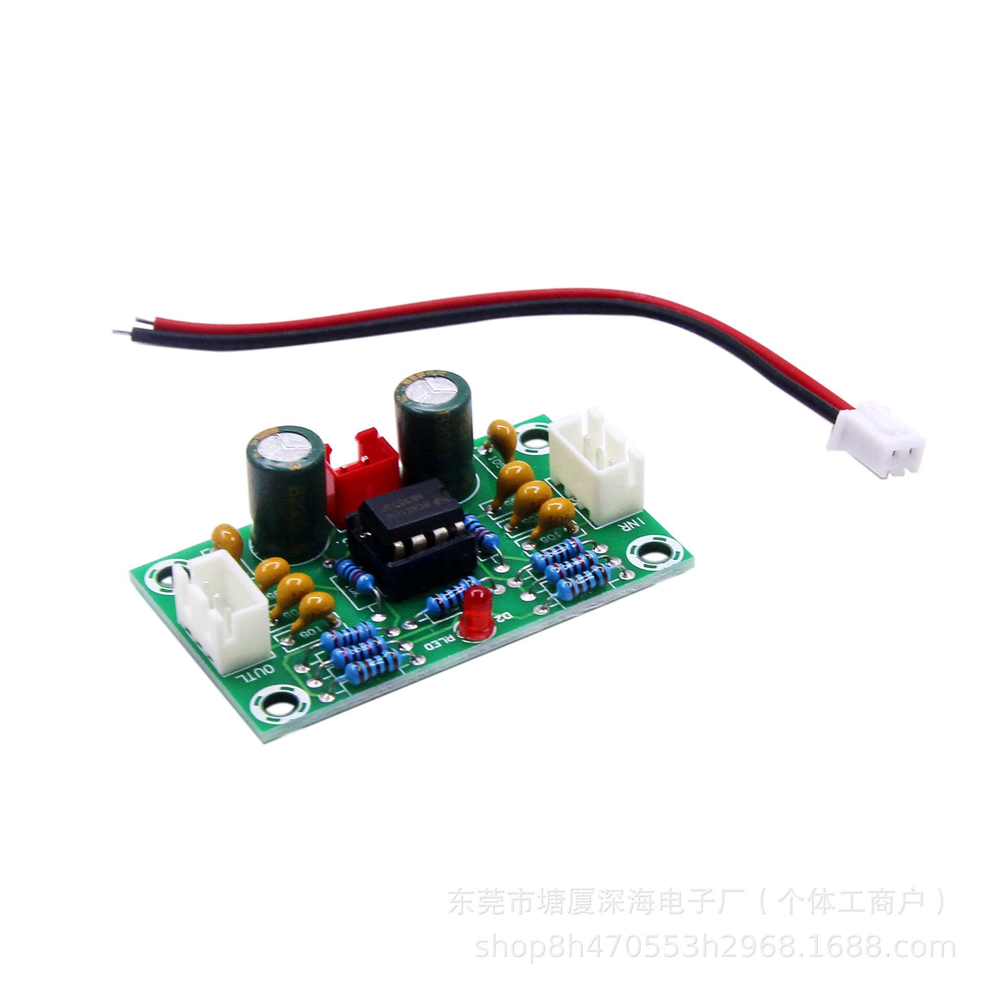 XH-A902 Op-amp Module Power Amplifier Preamp Board NE5532 Tone Board Preamplifier 5x Wide Voltage