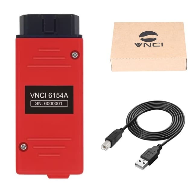 Cross-border VNCI 6154A ODIS 11 Supports CAN FD DOIP Protocol Online Upgrade Car Diagnostic Tool