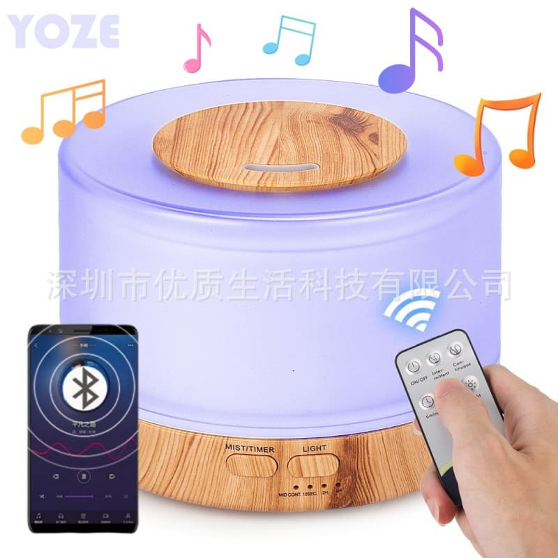 Bluetooth Speaker Humidifier Aroma Lamp 3-in-1 Home Diffuser Perfume Device Bluetooth Aromatherapy Machine