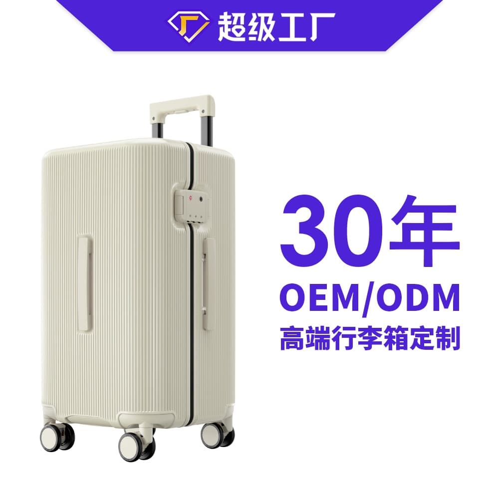 New 30-inch Large Capacity Luggage Anti-Explosion TSA Customs Password Lock Spinner Suitcase Silent Universal Wheel Travel Case