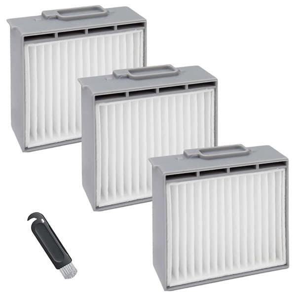 1 Set Color: As shown Material: Plastic Hepa Filter Replacement for iRobot