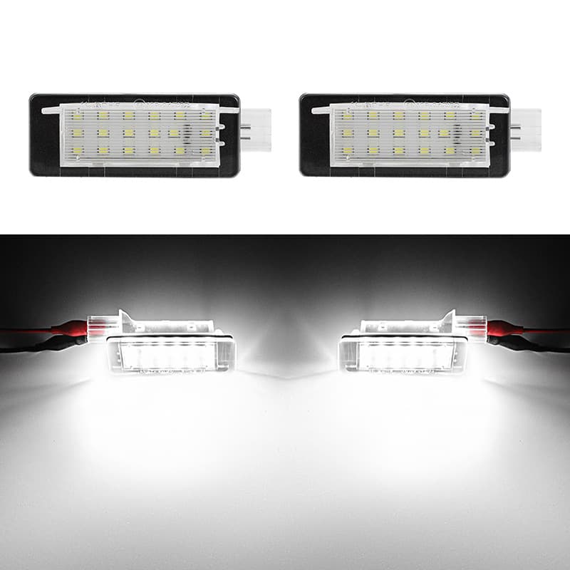 License Plate Light for Renault Espace MK4/03 Scenic MK2 Laguna II Dacia Duster