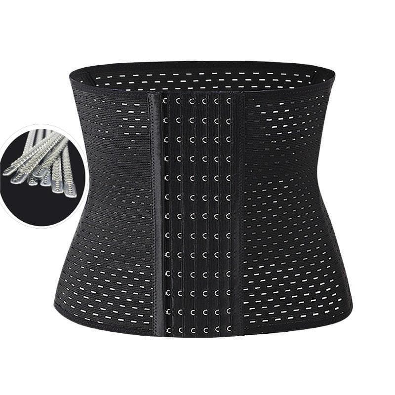 Cross-border women's postpartum abdominal belt hollow breathable body shaping waist corset sports fitness waist restraint belt wholesale