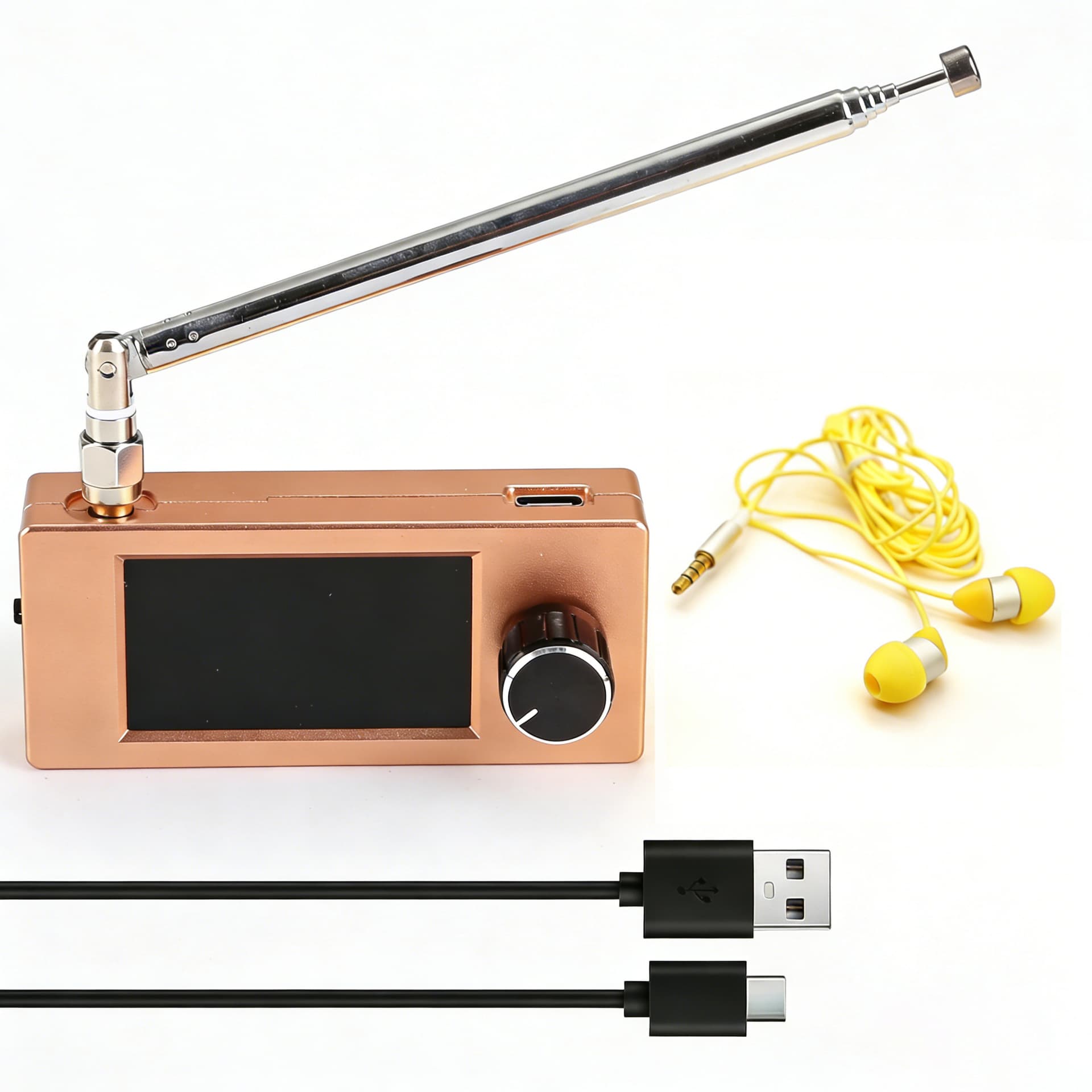 SI4732 Portable Radio 0.5-108 MHz LSB USB AM FM Mini Pocket Radio