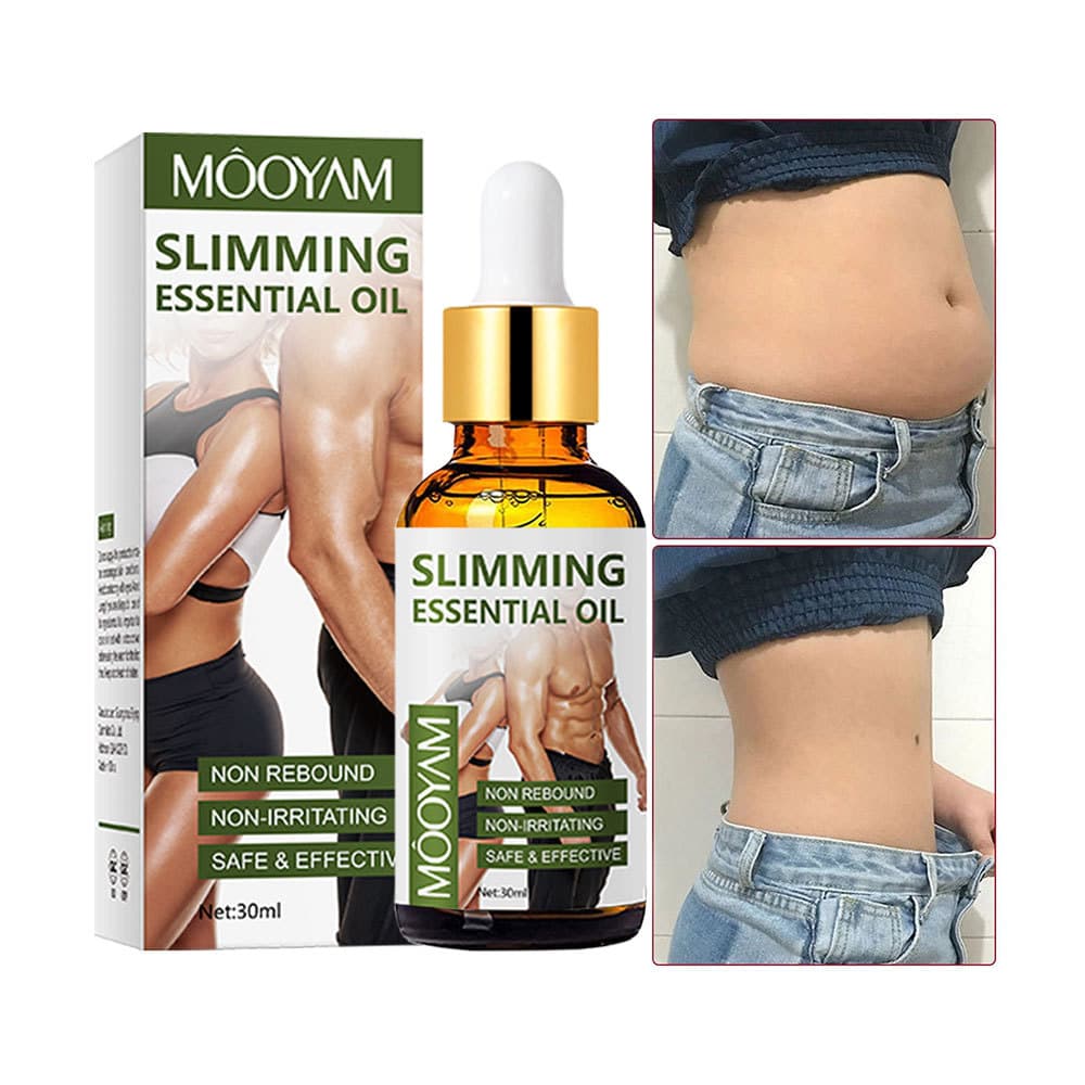 Cross-border export Sweat-Inducing Body and Belly Massage Oil for heating, sweating, and fitness support.