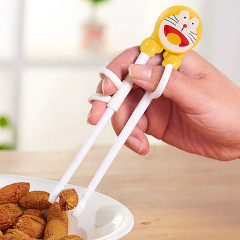 Kids Training Chopsticks, Cartoon Learning Chopsticks for Toddlers, Eco-Friendly Plastic Baby Educational Corrective Chopsticks, Factory Direct