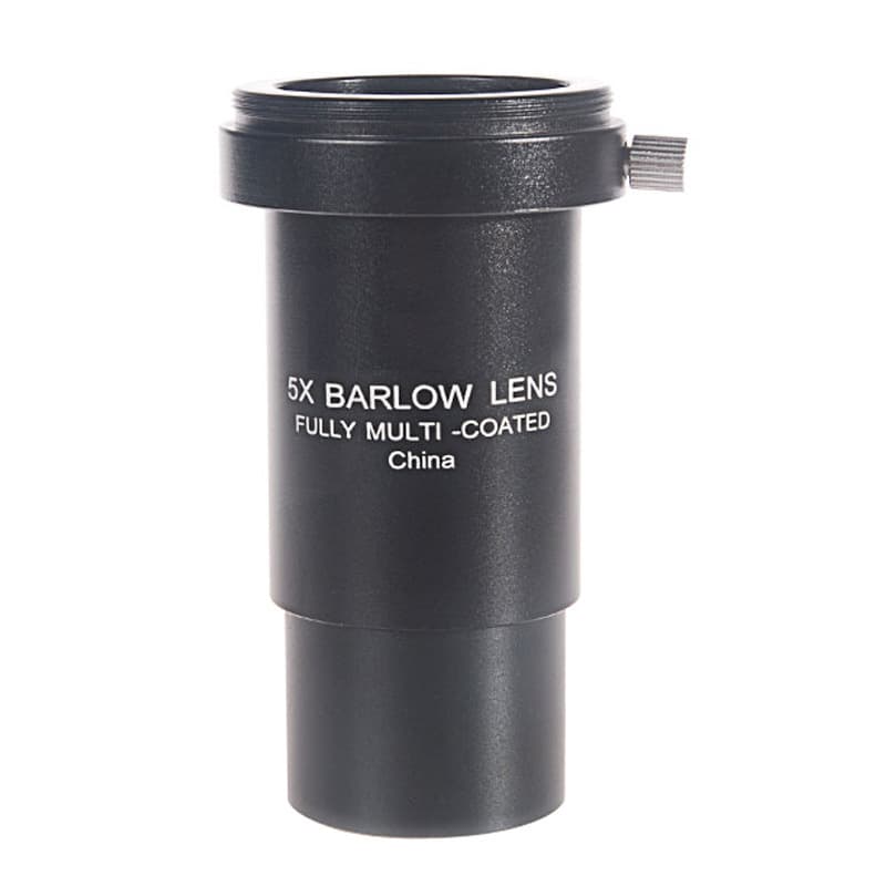 Star Yuan All-Metal 5X Barlow Lens Achromatic High-Power Astronomical Telescope Accessory with M42 Thread for DSLR