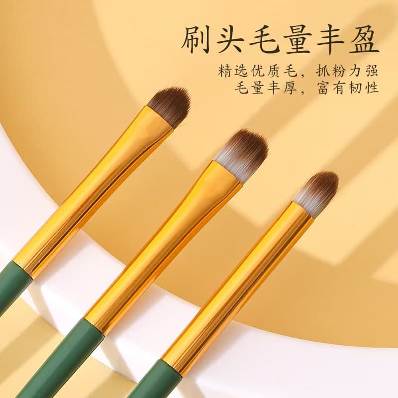 3-pack eye shadow brush makeup brush set makeup beauty tool fiber brush individually packed nose shadow eye shadow brush cross-border