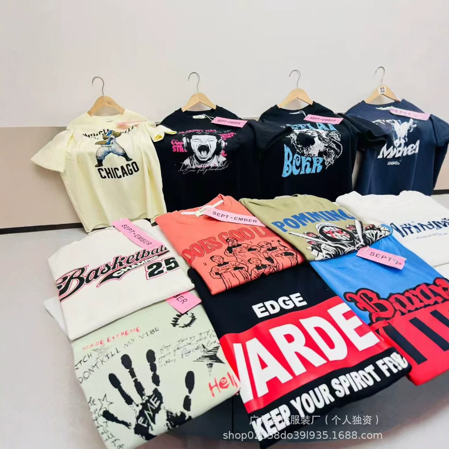 2026 Guangzhou foreign trade women's pure cotton short-sleeved T-shirt live broadcast street stall women's new summer round neck clothing wholesale