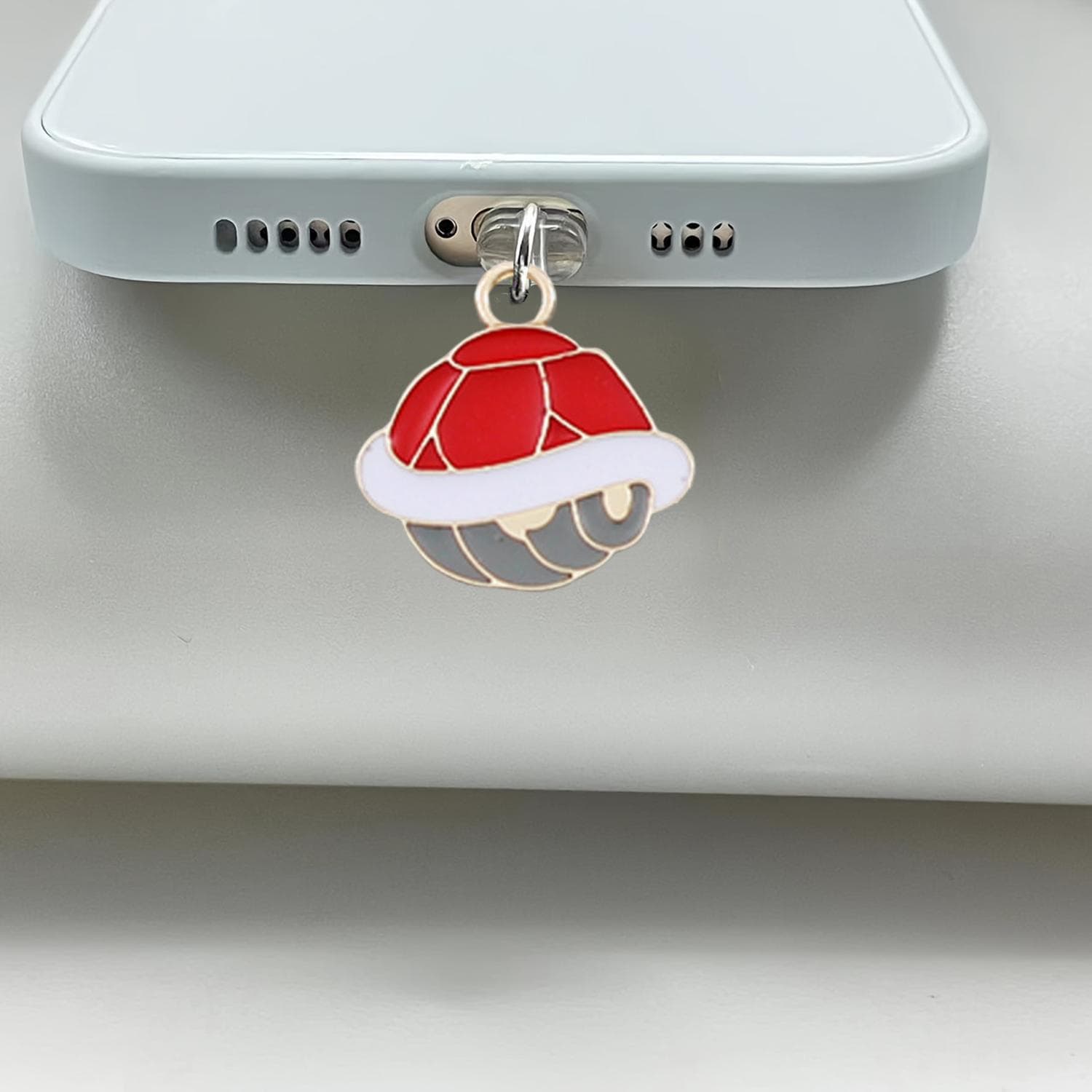Amazon Mario Cartoon Phone Dust Plug Temu PVC Soft Rubber Tail Plug Hanging Decoration Multi-Interface Compatible