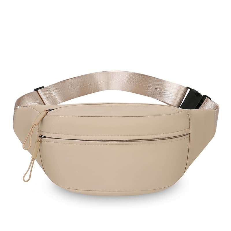 Solid Color Waist Bag for Women, Minimalist Casual Travel Crossbody Sling Bag, Sports Phone Bag, Outdoor Portable Fashion Chest Bag