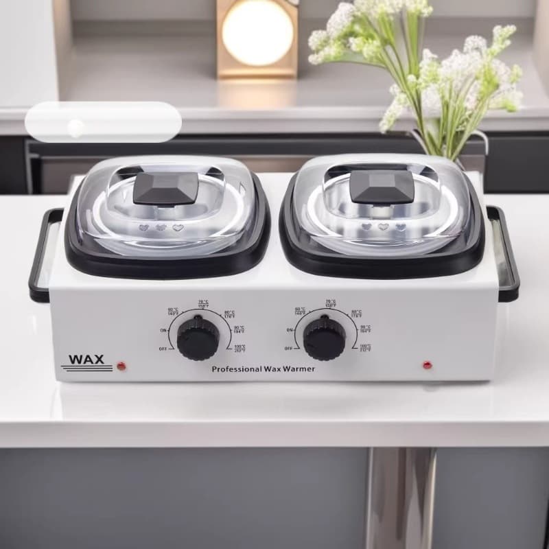 Cross-Border Best-Selling Dual-Stove Hair Removal Wax Melting Machine, Direct Supply from the Source Factory