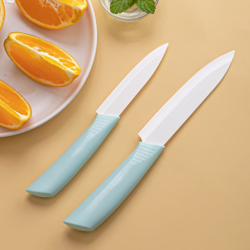 4-inch Ceramic Knife for Home Kitchen, Portable Fruit and Peeling Knife for Chefs and Baby Food Preparation