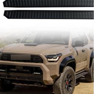 Fixed 2PCS side steps side pedals