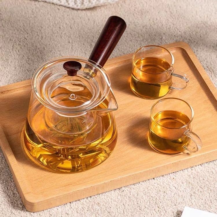 Tea boiler, teapot, glass household kettle, small electric stove, health pot, filter tea set