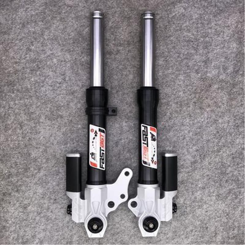 Electric Vehicle Front Suspension 27mm Ghost Fire Turtle Cool Front Fork Disc Brake Modified Shock Absorber Wholesale Drop Shipping Cross-border