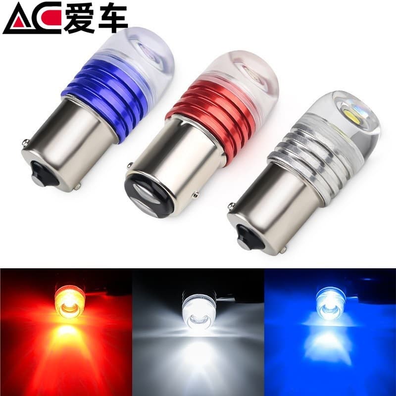 New motorcycle LED brake flashing taillights 1157 1156 5730 3-light high-brightness turn signal brake lights for cars