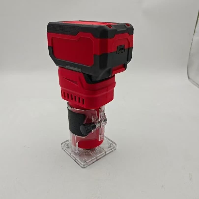 Brushless Lithium Electric Edge Trimmer for Home Woodworking, Cordless Grooving Machine, Electric Edge Trimming and Grooving Tool, Carving and Drilling Machine
