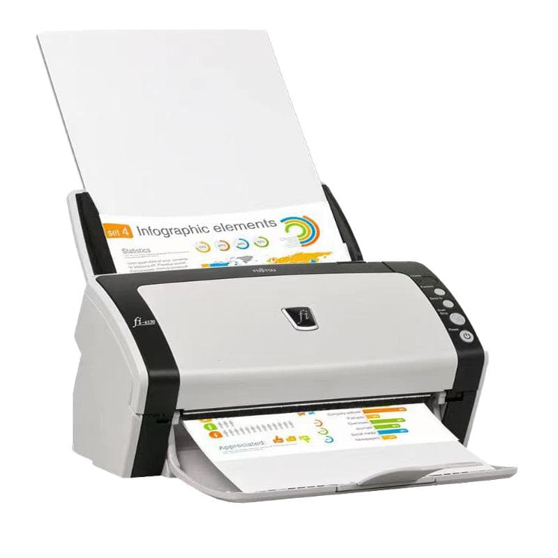 J8 office high-speed automatic document fiA4 continuous 61 fast clear high scanner professional duplex 30G3