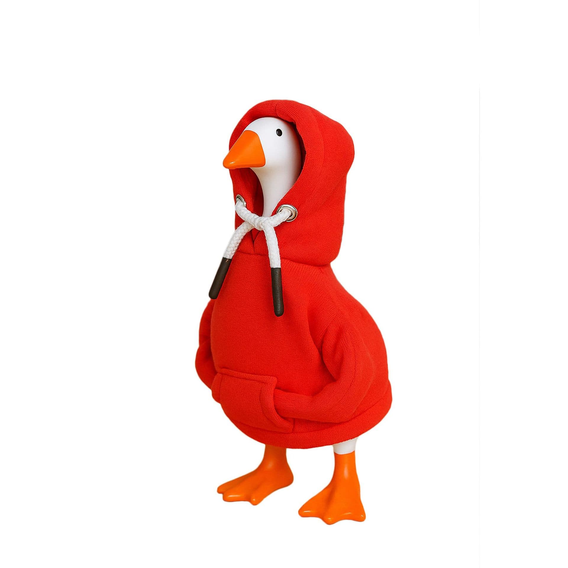Goose Outfits Red Hoodies Mini Porch Goose Costume
