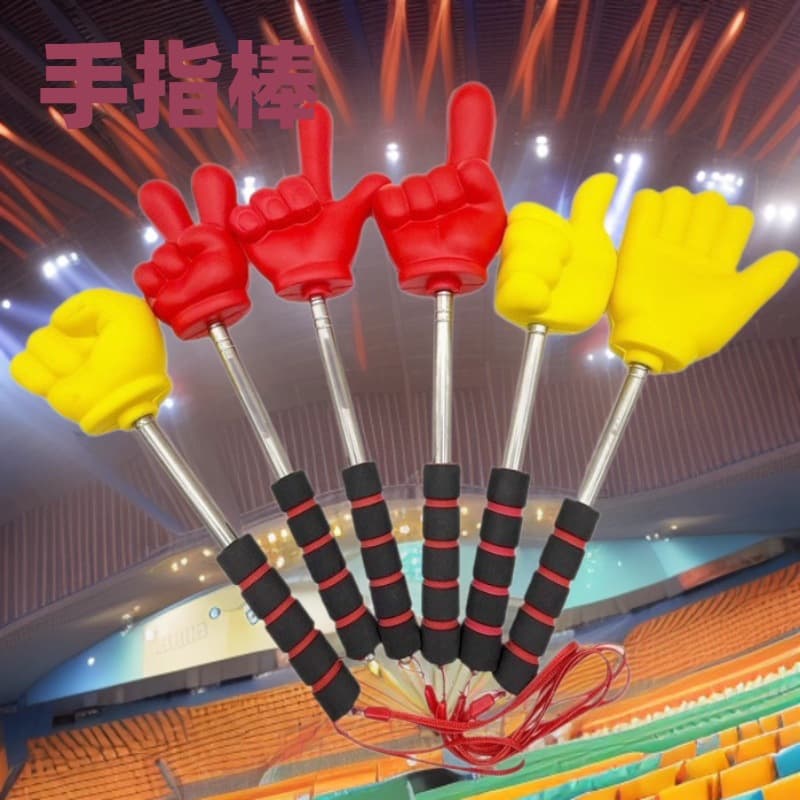 Retractable Rock Paper Scissors Toy Retractable Finger Retractable Thumb Retractable Index Finger Reading Stick
