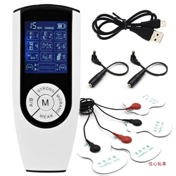 Charging SM electric shock anal plug for men and women, horse eye vibrating egg clamp, nipple clamp, nipple clamp, breast patch, vaginal jj ring