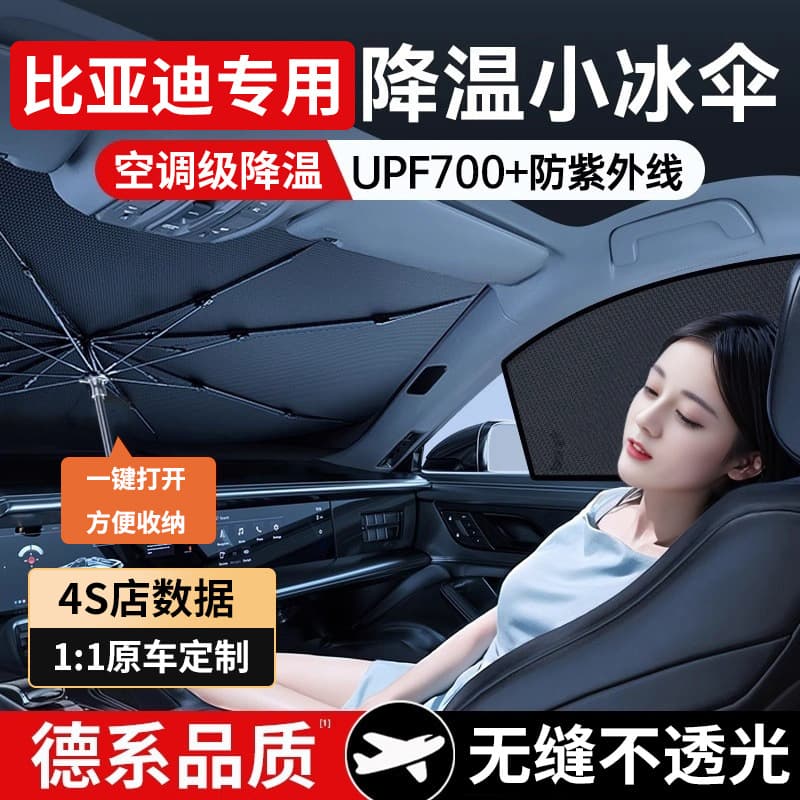 Benzhiyang Car Sunshade Umbrella Heat Insulation Dolphin Seal 06gt Destroyer 05 Escort 07 Automobile Shade Umbrella PVC Material