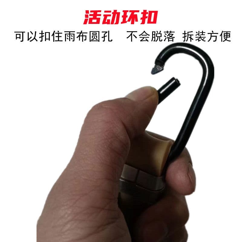 Truck Tarpaulin Fixing Strap Luggage Rope Thickened Elastic Rope Bungee Cord High-Sided Truck Rain Cover Rope Durable