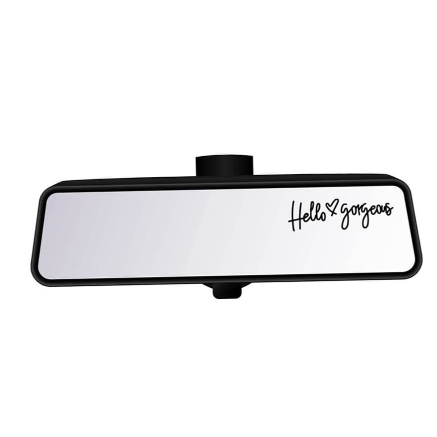 Stunning Three-Color Vinyl Car Rearview Mirror Stickers Luxury Reflective Decals Easy to Apply Body Stickers for Vehicles