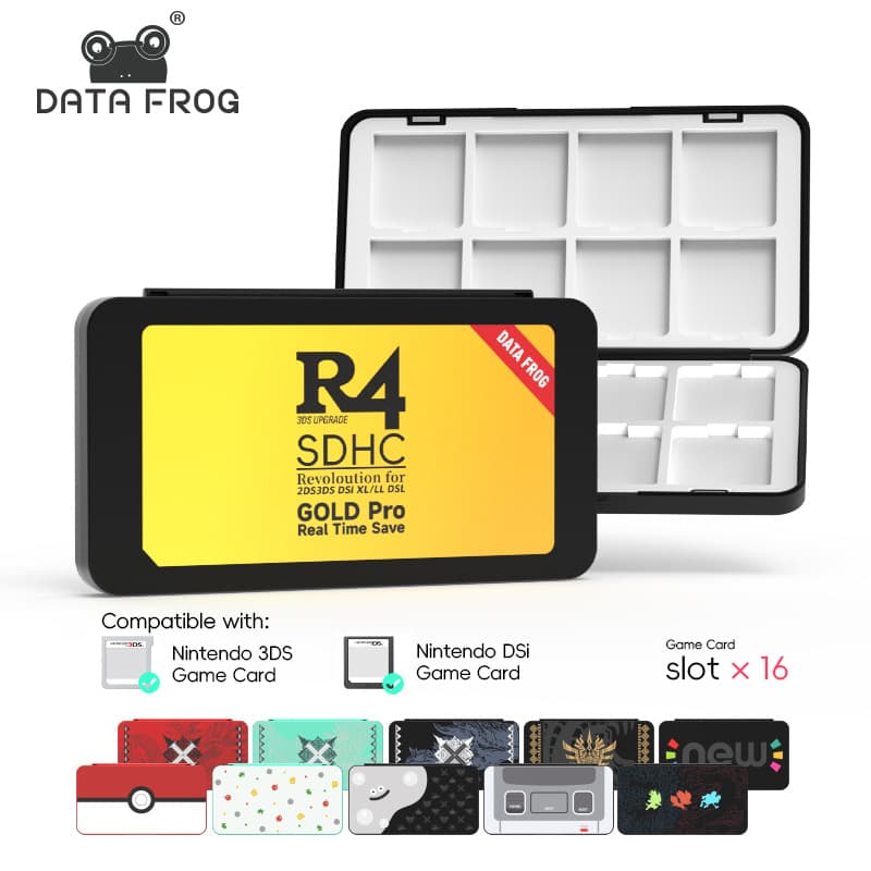 Suitable for 3DS XL/DSi/2DS accessories magnetic card box Nintendo 16-bit game card portable storage card box