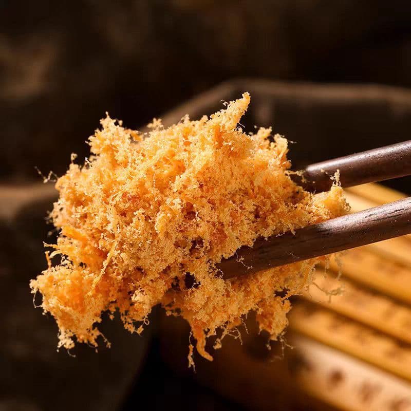 Pet Meat Floss for Cats and Dogs, Chicken Floss Dog Food Topper, Vegetable Pet Dog Meat Floss Mix for Cat and Dog Treats