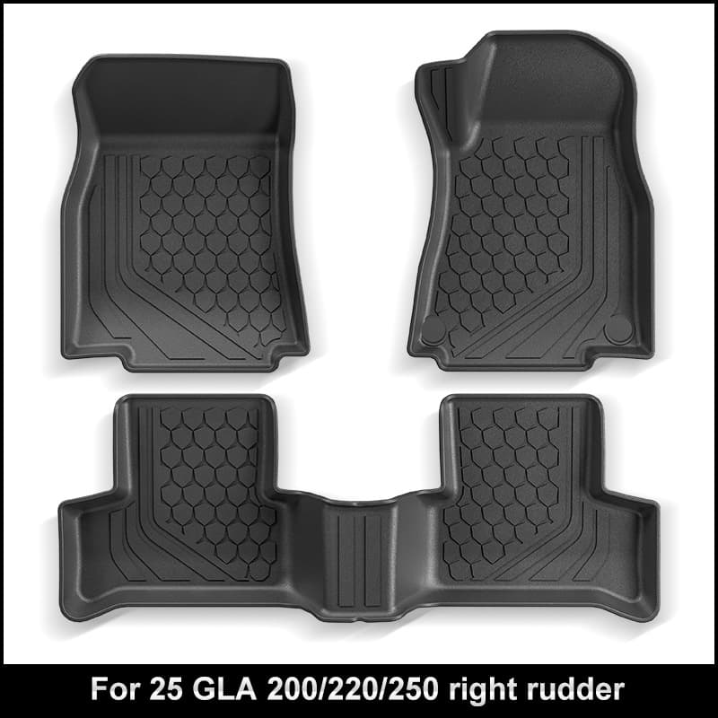 TPE Floor Mats and Trunk Liner for 2025 Mercedes-Benz GLA 200 220 250 - Cross-border